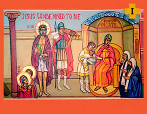 Jesús es Condenado a Muerte por Pilatos