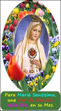 Una Rosa de Oracion para nuestra Madre Maria Santisima en cada dia de su mes.