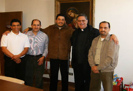 Reunion del Ministerio Maria Luz Divina con el Excso. Sr. Obispo