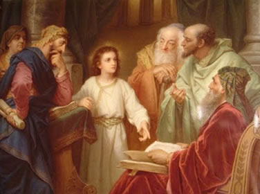 El Nño Jesus en el Templo