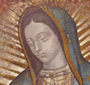 Rostro de la Virgen de Guadalupe